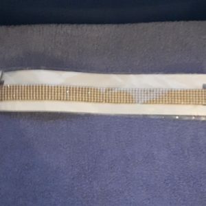 Rhinstone choker new